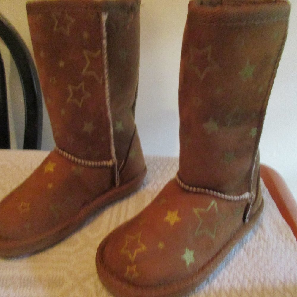 New Airwalk Emma Boot  Cognac Size 7 Kids